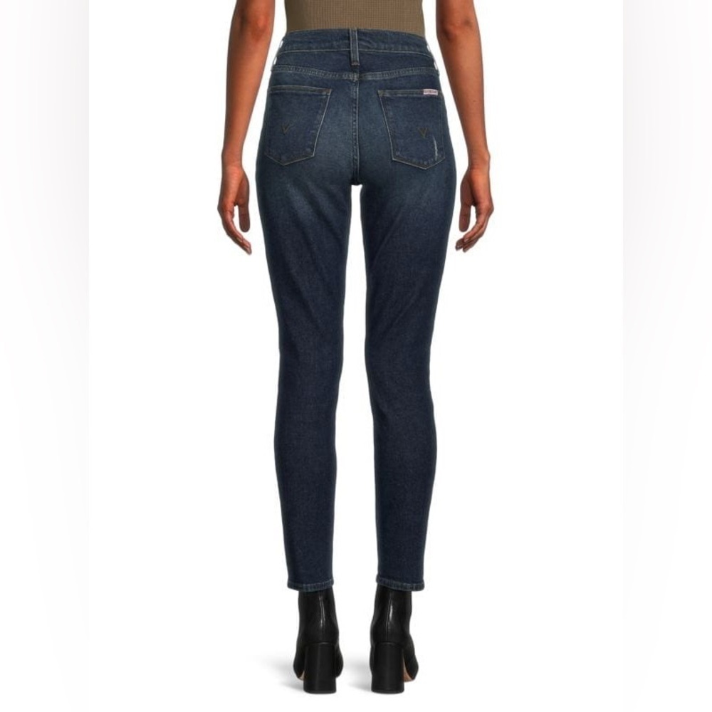 HUDSON JEANS Blair High Rise Skinny Denim Size 27 4 6 Casual Luxury Designer - Picture 2 of 10